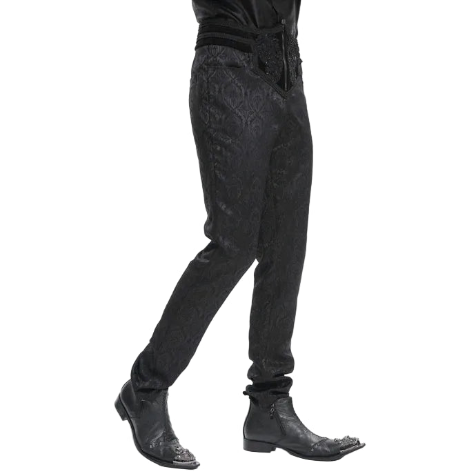 Beaded Jacquard Dress Trouser