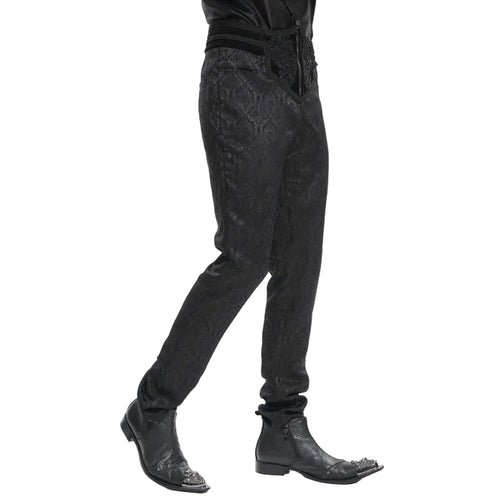 Beaded Jacquard Dress Trouser