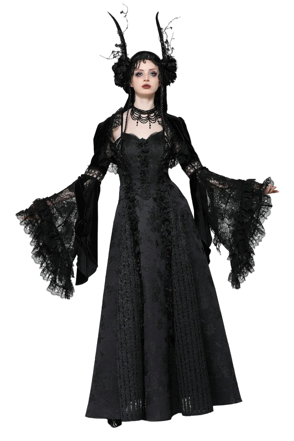 Bell Sleeve Lace Bolero