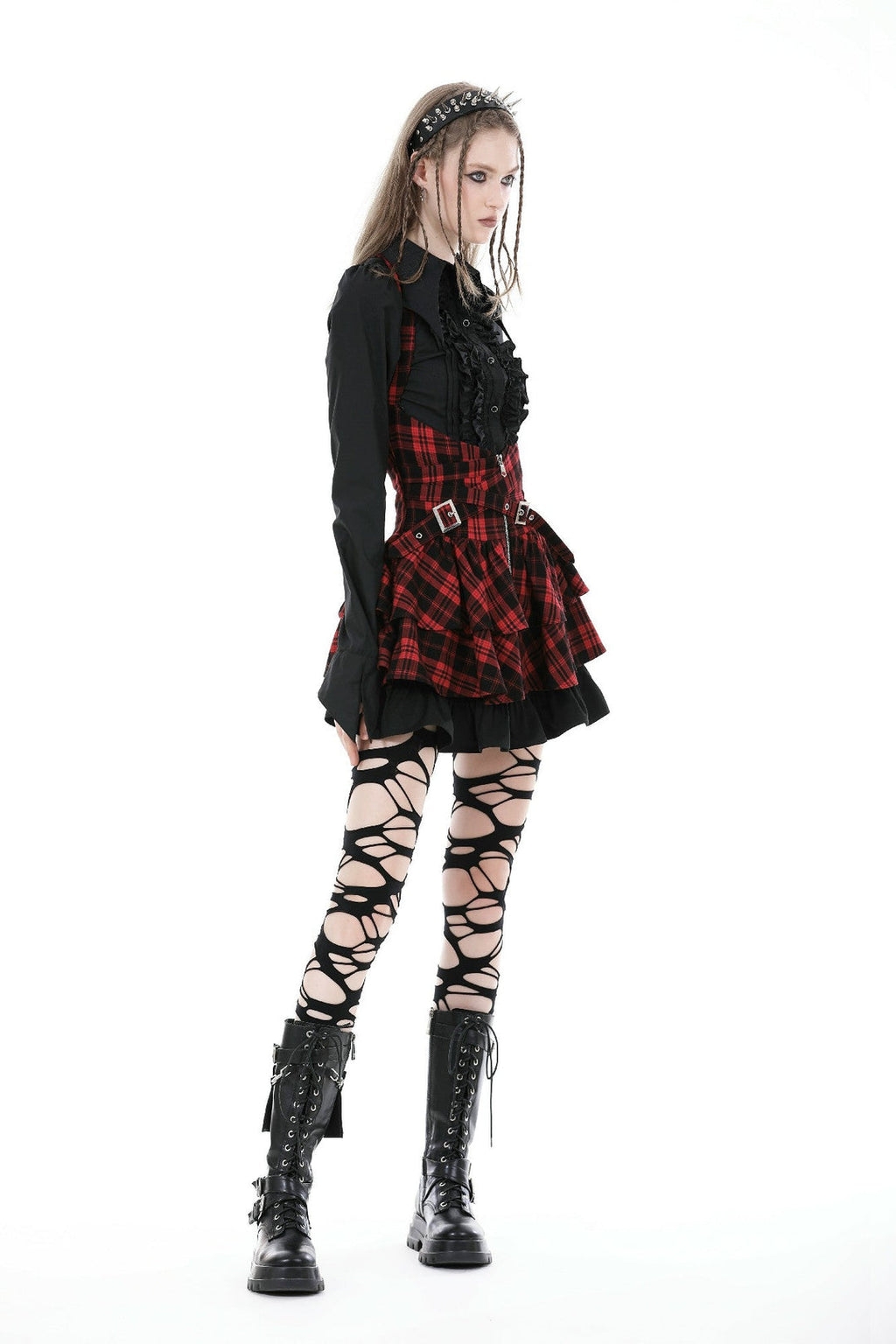 Ruffle Frill Long Sleeve Shirt