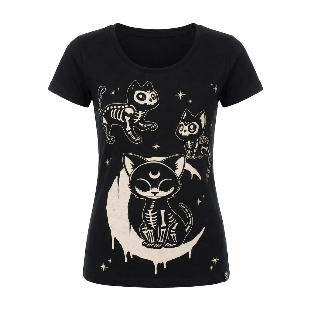 Moonlight Cat Top