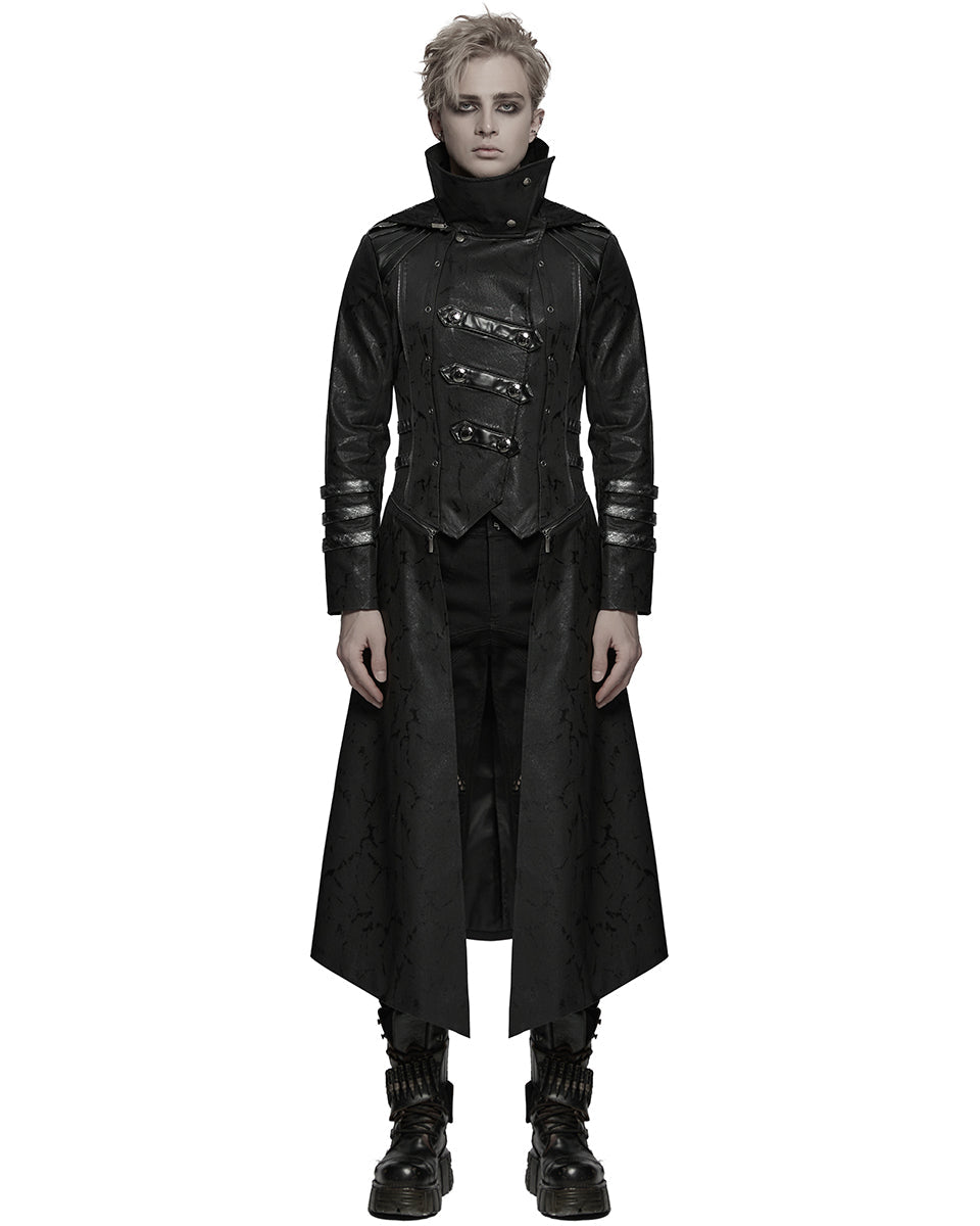 Men’s Scorpion Hooded 2-Way Villain Coat