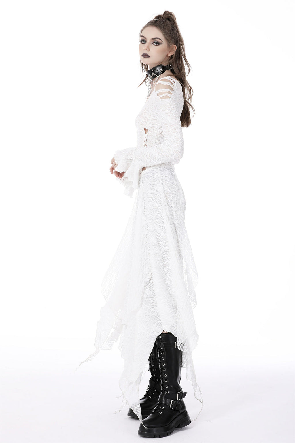 Ghost Cutout Midi Dress
