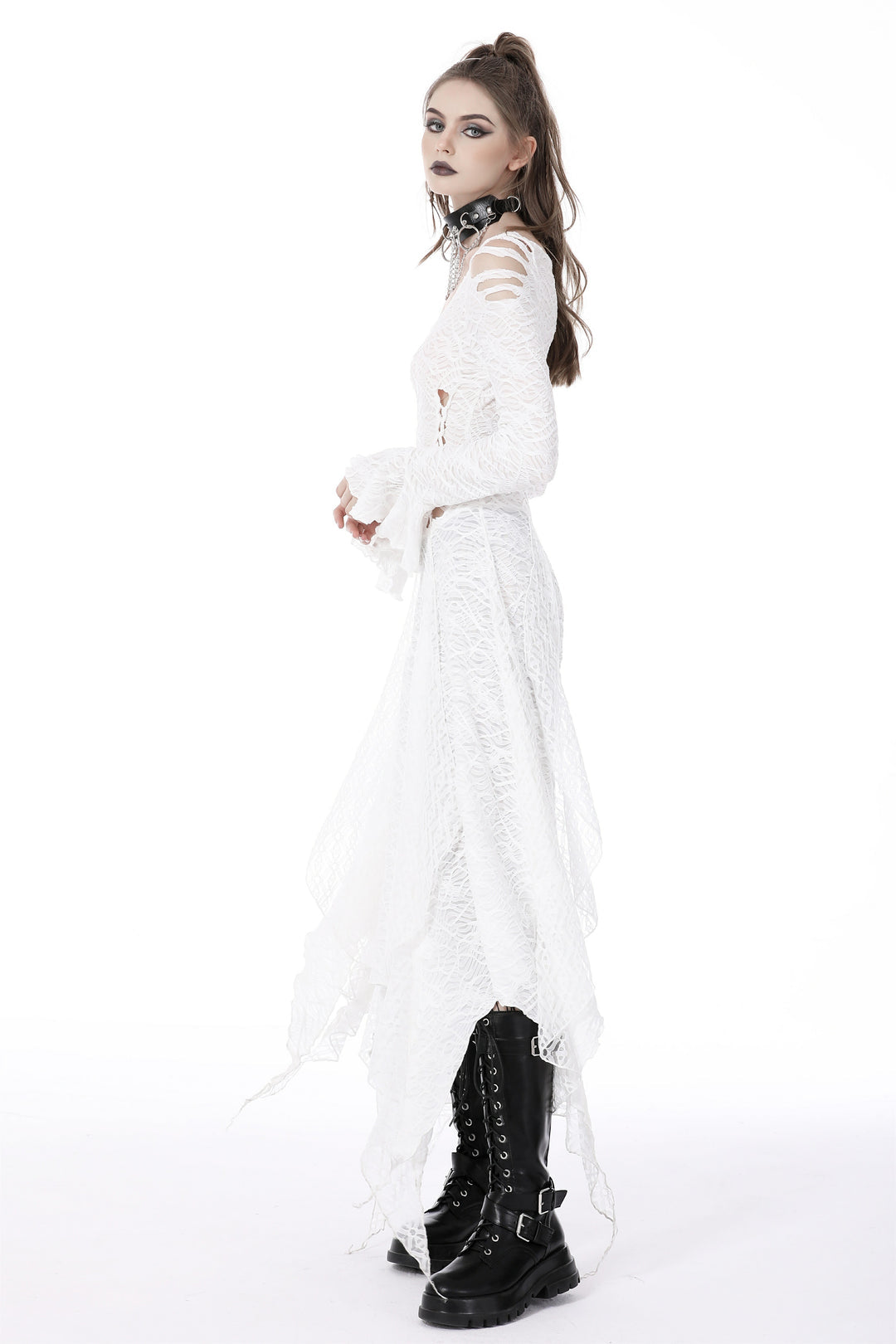 Ghost Cutout Midi Dress