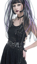 Unisex Pentagram Punk Belt