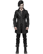Mens Black Dystopian Jacket
