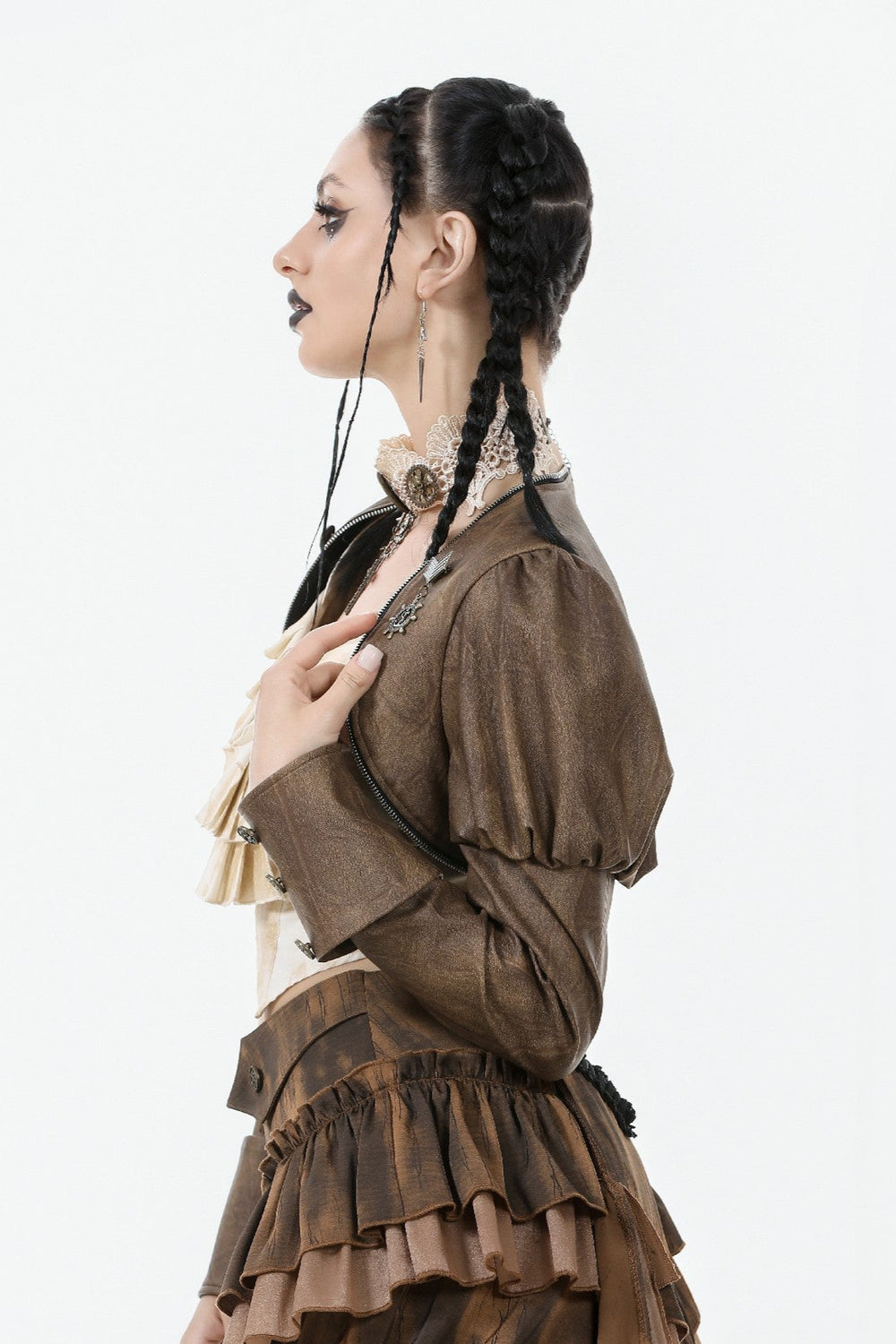 Steampunk Crop Jacket Bolero