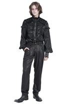 Lightly Patterned Formal Trousers