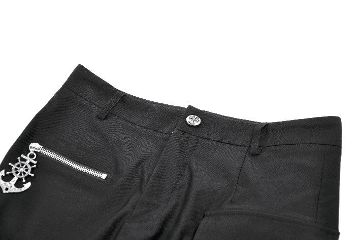 Punk Thigh Strap Shorts