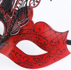 Red Butterfly Masquerade Mask