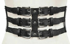Grid Buckle Belt