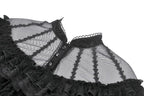 Sheer Off The Shoulder Lace Blouse