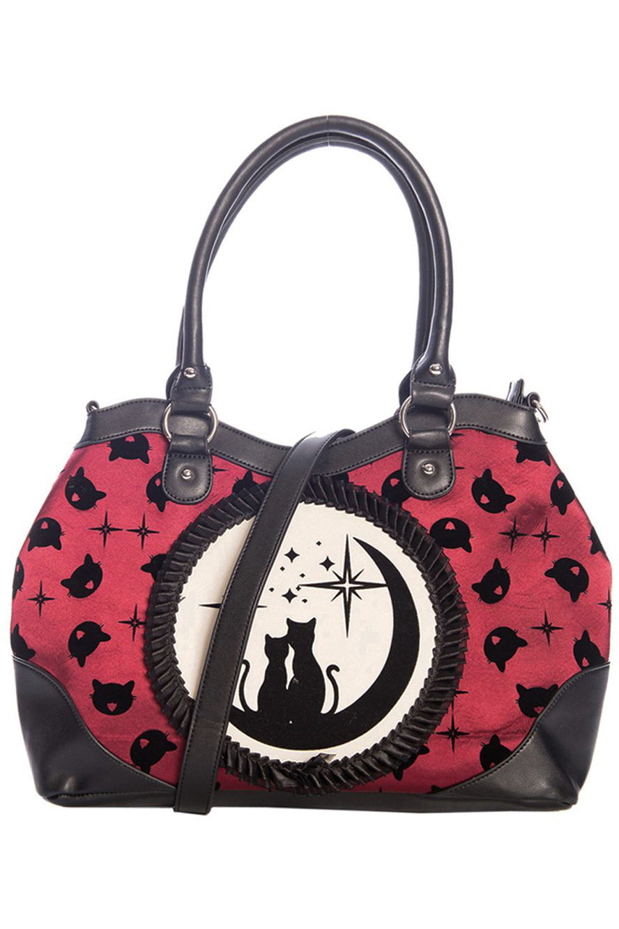 Burgundy Lunar Sisters Bag