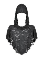 Apocalyptic Shredded Hood Capelet
