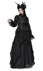 Lace Tailcoat Jacket