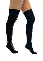 Skull & Crossbones Knee Socks