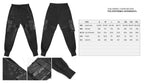 Punk Studded Cuffed Trousers