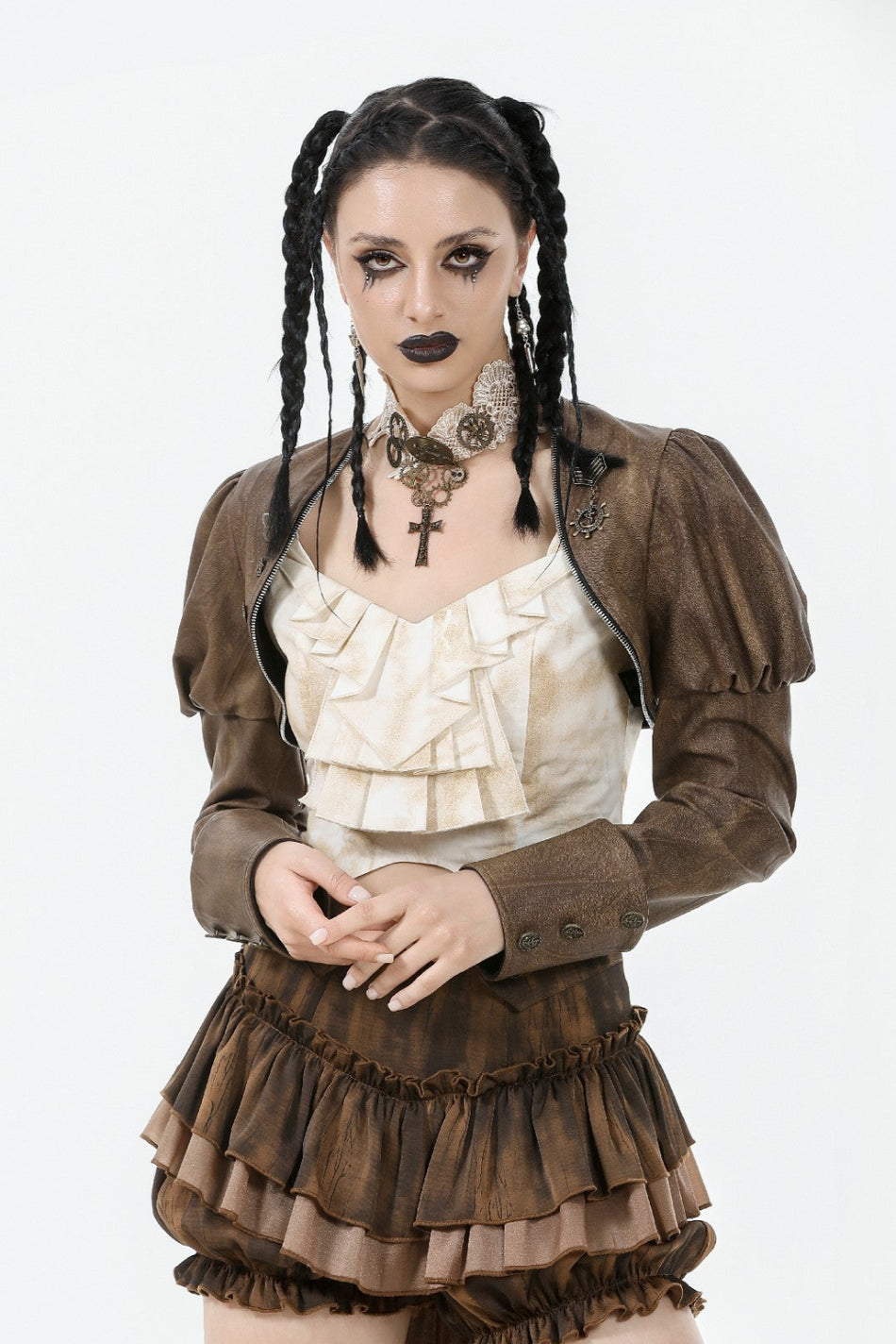 Steampunk Crop Jacket Bolero