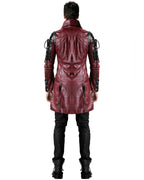 Mens Red Dystopian Jacket