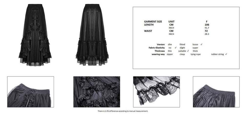 Maxi Court Skirt