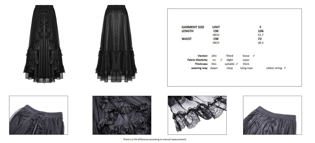 Maxi Court Skirt