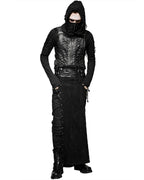 Katana Buckle Side Split Men’s Skirt
