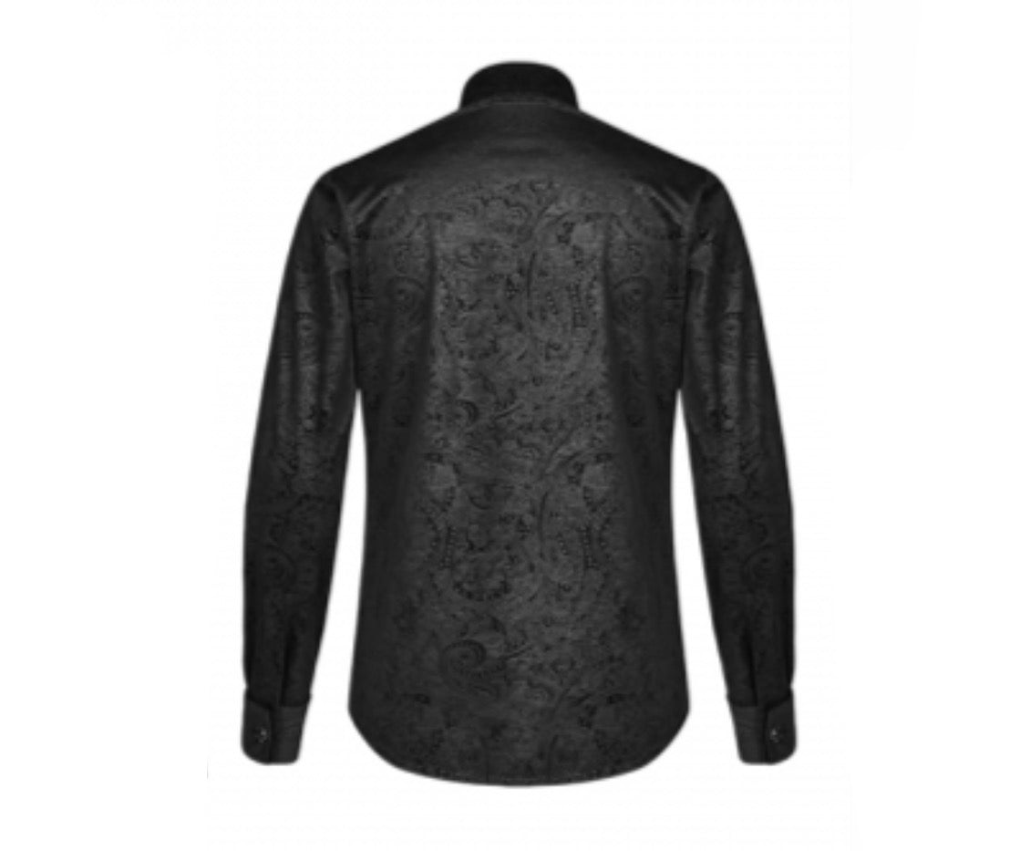 Gentlemen’s Paisley Button Up Shirt
