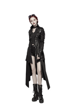 Ladies Black Dystopian Jacket
