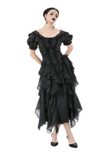 Ruffle Pleat Lace Blouse