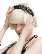 Skeleton Hand Headband