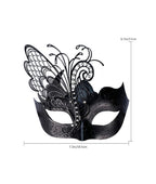 Black Butterfly Masquerade Mask