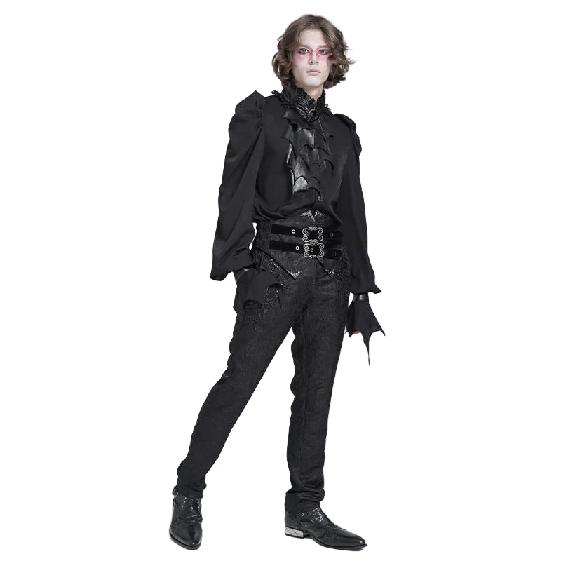 Detachable Bat Cravat Shirt