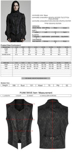 Elegant Jacquard Lapel Waistcoat