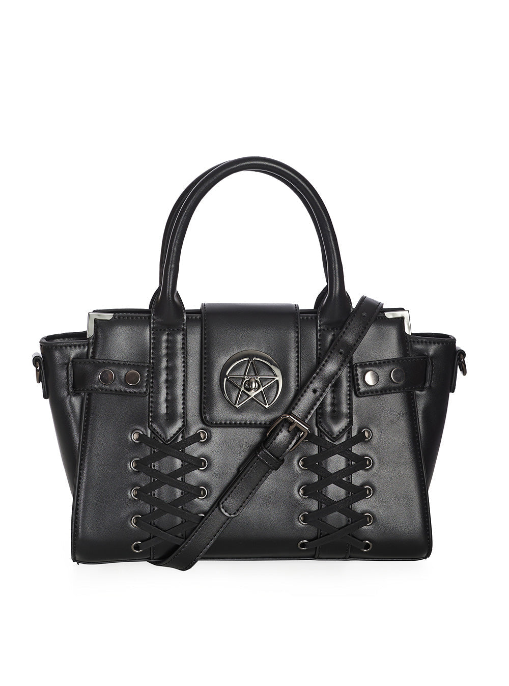 Laced Pentagram Handbag