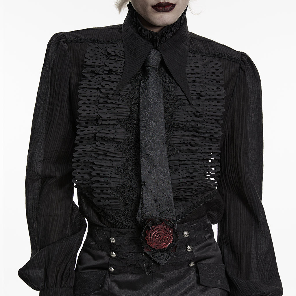 Gothic Rose Tie