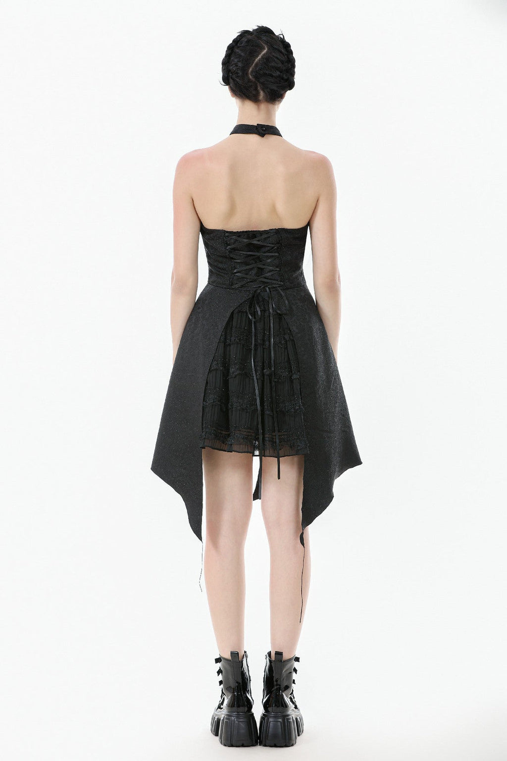 Batwing Choker Dress