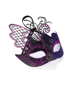Purple Butterfly Masquerade Mask