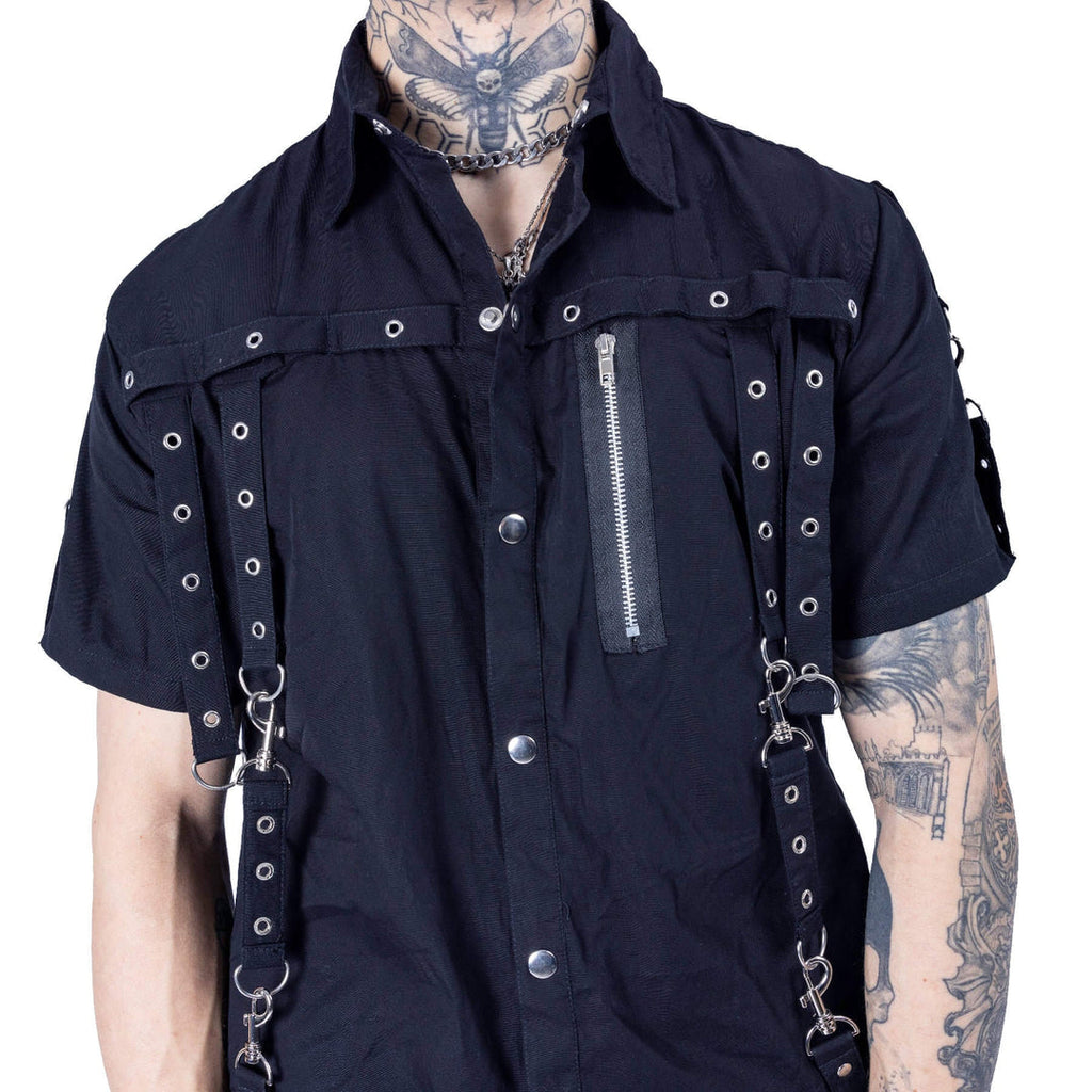 Eyelet Strap Cassius Shirt