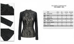 Abstract Sheer Top