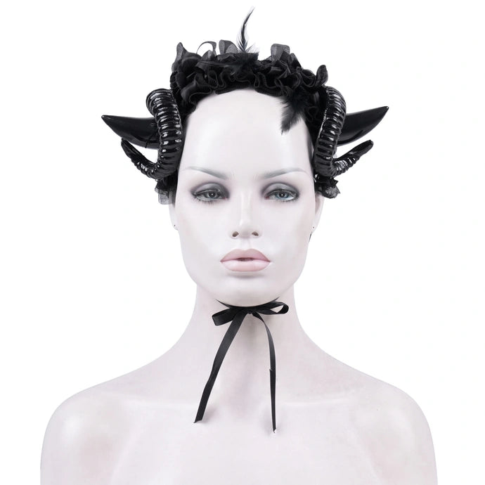 Horns & Roses Headband