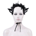 Horns & Roses Headband