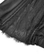 Classic Gothic Black Net Skirt