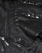 Men’s Scorpion Hooded 2-Way Villain Coat