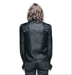 Black Paisley Jacquard Shirt With Cravat