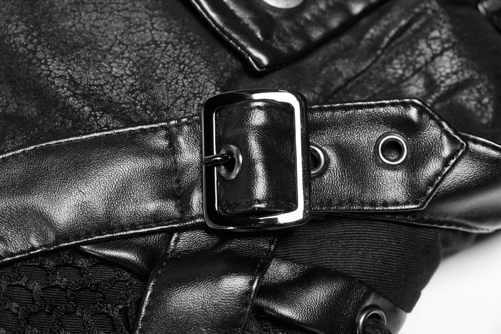 Ladies Black Dystopian Jacket