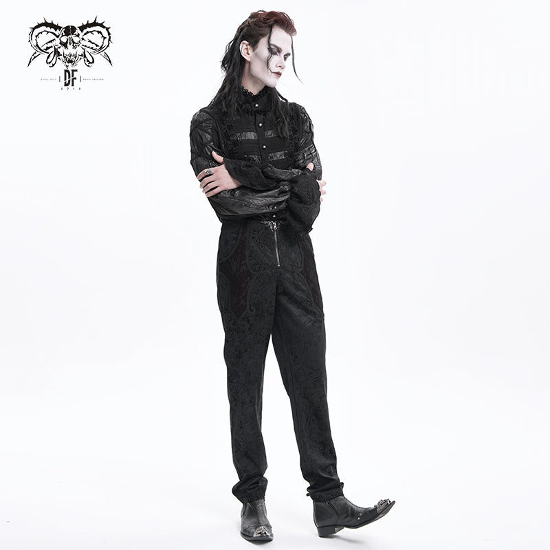 Gothic Embossed Trousers
