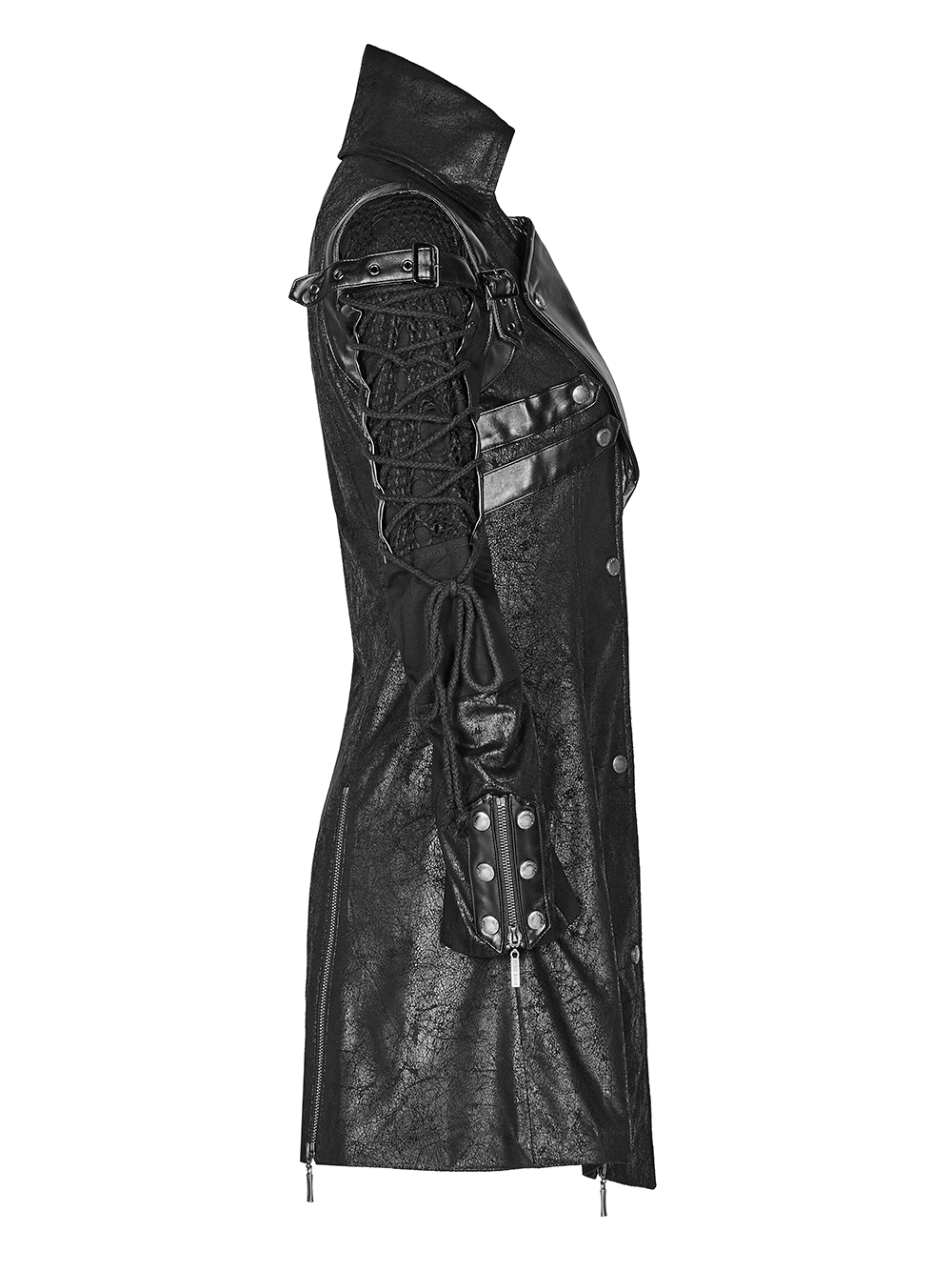 Ladies Black Dystopian Jacket