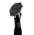 Embroidered Design Parasol Umbrella