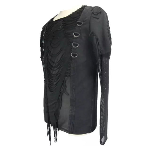 Deathtrap Shredded Tattered Top