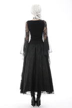 Frill Lace Long Skirt